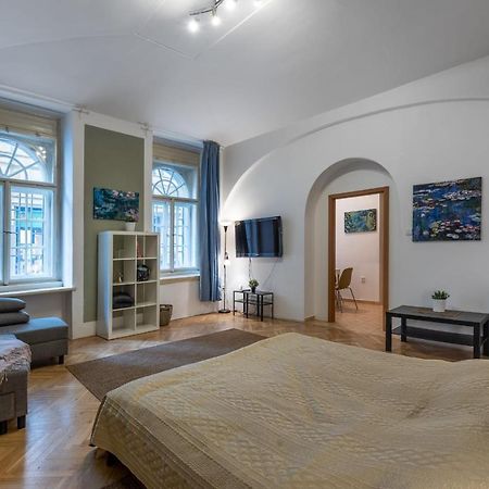 Spacious 3 Bedroom Apartment In The Heart Of 프라하 외부 사진