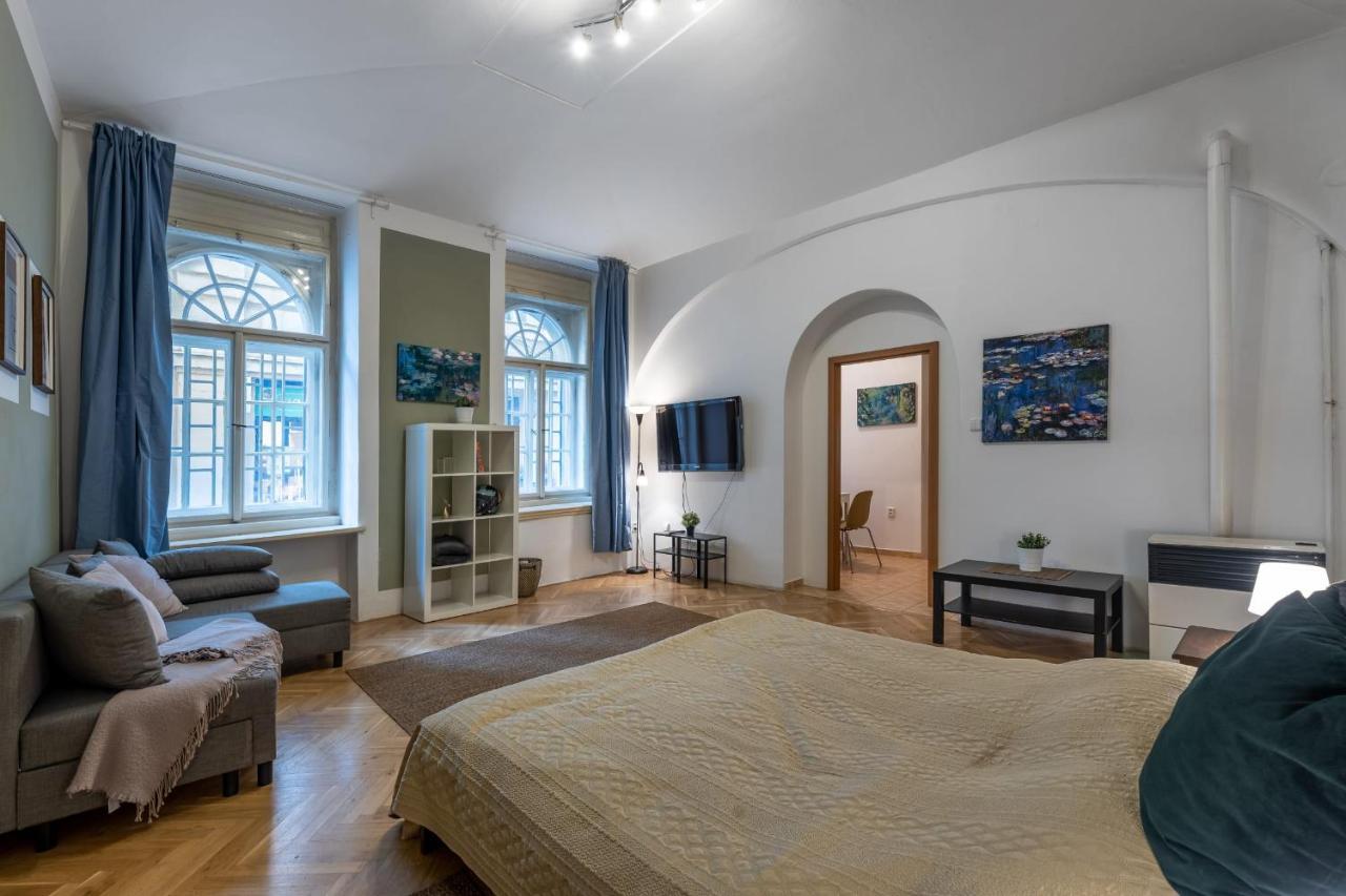 Spacious 3 Bedroom Apartment In The Heart Of 프라하 외부 사진